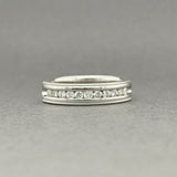 Estate 14K W Gold 0.32ctw H-I/I1 Diamond Anniversary Ring
