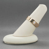 Estate Cartier 18K Y Gold Love Classic 0.22ctw Diamond Ring