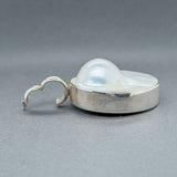 Estate Stephen Dweck SS Mabe Pearl Scarab Enhancer Pendant