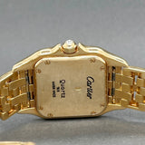 Estate Cartier 18K Y Gold Diamond Women’s Panthere Quartz Watch