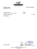 Estate Judith Ripka SS 18 0.32ctw Diamond Heart Necklace