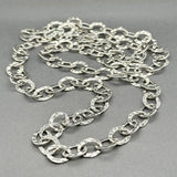Estate SS 9.91mm Hammered Link 36” Chain