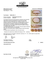 Estate 14K Y Gold 1.67ctw H-I/SI1-2 Diamond Bracelet