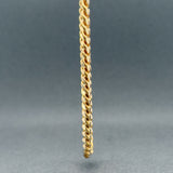 Estate 18K Y Gold 4.7mm 24” Curb Link Chain