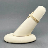 Estate 14K Y Gold Crucifix Ring