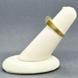 Estate 18K Y Gold 0.02ctw K/SI2 Diamond Ring