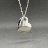 Estate Tiffany & Co. SS Heart Pendant
