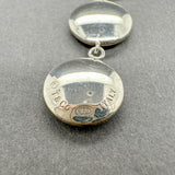 Estate Tiffany & Co. SS Triple Circle Drop Pendant