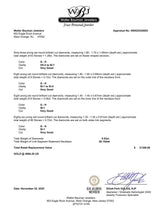 Estate 14K W Gold 5.53ctw Diamond Floral Link Necklace