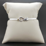 Estate Tiffany & Co. SS 18 Hook & Eye Bracelet