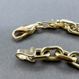 Estate 14K Y Gold 5.83mm Cable Link Bracelet