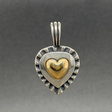 Estate SS 14 Heart Pendant