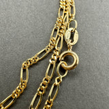 Estate 18K Y Gold 1.84mm 18” Figaro Chain