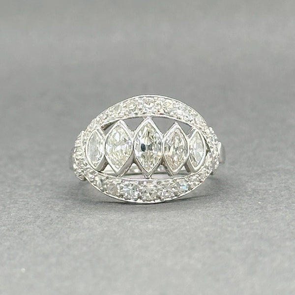 Estate Platinum 2.00ctw H-I/SI1-2 Diamond Ring