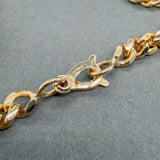Estate 18K Y Gold 4.7mm 24” Curb Link Chain