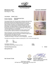 Estate 14K W Gold 0.63ct H/VS1 Diamond Pendant