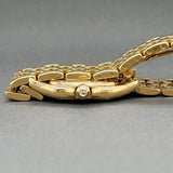 Estate Cartier 18K Y Gold Diamond Women’s Panthere Quartz Watch