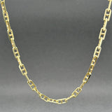 Estate 14K Y Gold 3.25mm 15.5” Anchor Chain