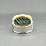 Estate David Yurman SS 14 Cable Cigar Ring