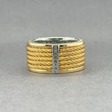 Estate Charriol STST & 18 Ring