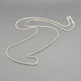 Estate Tiffany & Co. SS 1.5mm 20” Cable Chain