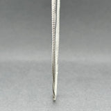 Estate 18K W Gold 30” Double Curb Chain