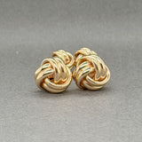 Estate 14K Y Gold Knot Cufflinks
