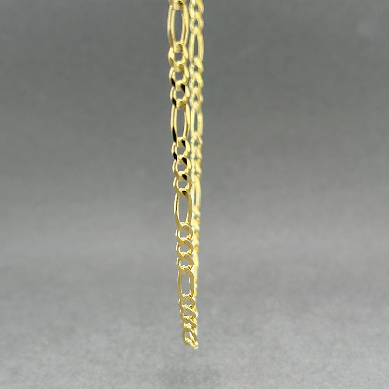 Estate 14K Y Gold 3.01mm 18” Figaro Chain