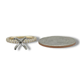 14K Y Gold 0.40ctw G/SI1 Diamond Engagement Ring Mounting