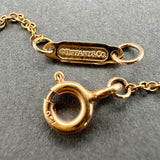 Estate Tiffany & Co. 18K R Gold Endless Bracelet