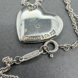 Estate Tiffany & Co. SS Heart Pendant