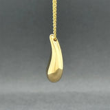Estate Tiffany & Co. Peretti 18K Y Gold Teardrop Pendant