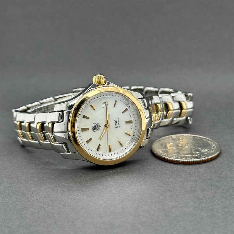 Estate Tag Heuer Ladies Link Quartz Watch ref#wjf1352