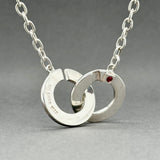 Estate SS Elle Ruby Necklace