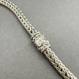 Estate John Hardy SS 18 Jaisalmer Three Ball Slide Necklace