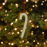 2025 Gold Plated And Enameled Wallace Candy Cane Ornament 45th Edition