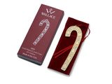 2025 Gold Plated And Enameled Wallace Candy Cane Ornament 45th Edition
