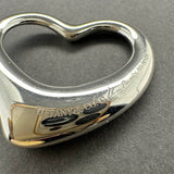 Estate Tiffany & Co. SS Peretti 36mm Open Heart Pendant
