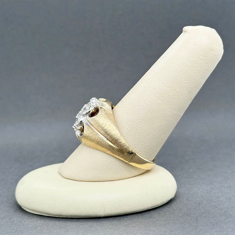 Estate 14K Y Gold 1.58ctw I-J/SI2-I1 Diamond Ring