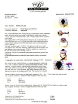 Estate 14K W Gold 0.58ct Alexandrite & 0.81ctw G-H/SI2-I1 Diamond Ring