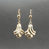 Estate 14K Y Gold Dangle Earrings