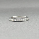 Estate 14K W Gold 0.21ctw G/VS2 Diamond Ring
