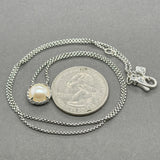 Estate David Yurman SS Pearl Petite Chatelaine Pendant