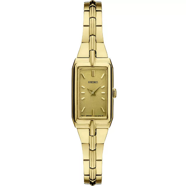 Women's Seiko Watch Essential Gold Tone Stainless Steel Bracelet SWR048