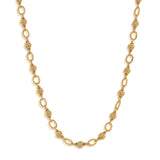 Brass YGP Berry & Bead Chain 18"