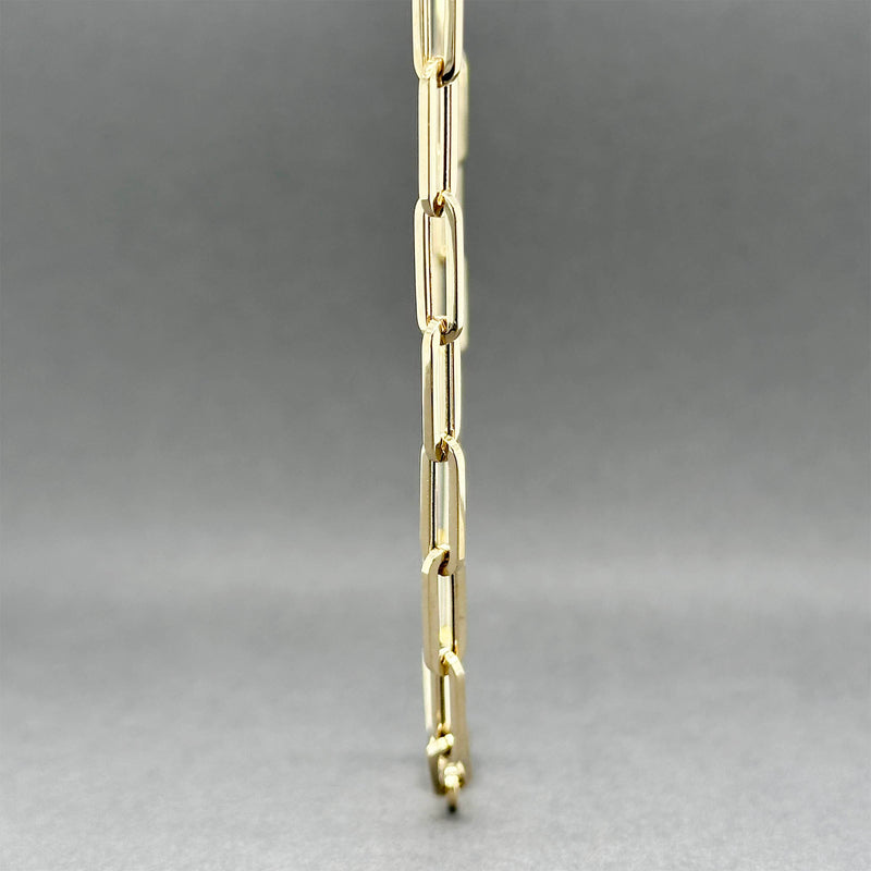 Estate 14K Y Gold Hollow 3.79mm 18” Paperclip Link Chain