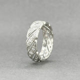 Estate Platinum 0.39ctw Diamond Ring