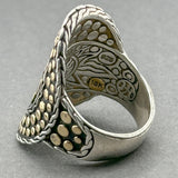 Estate John Hardy SS 18 Dot Saddle Ring
