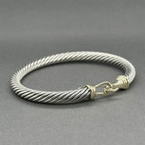 Estate David Yurman SS 14 Buckle Classic Bracelet