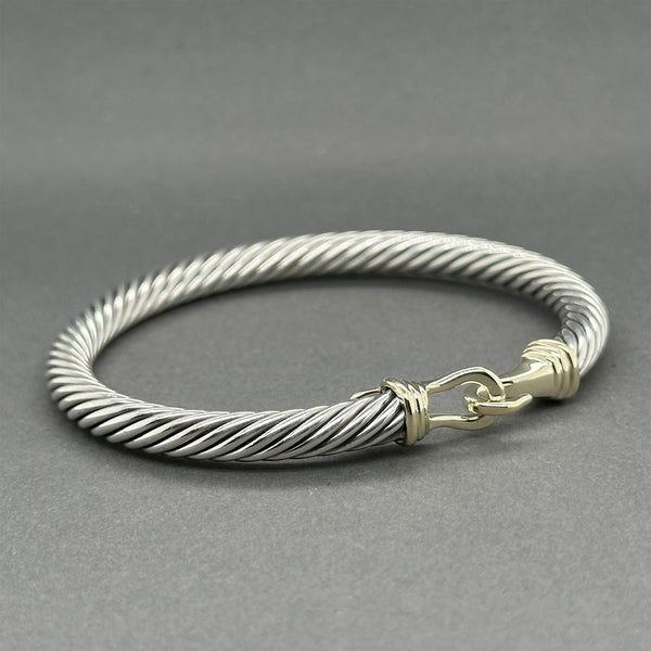 Estate David Yurman SS 14 Buckle Classic Bracelet